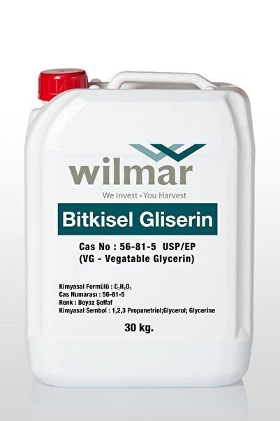 Genel Markalar Wilmar Bitkisel Gliserin(vg) 30 Kg.