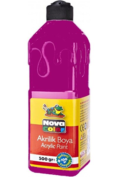 Nova Color Akrilik Boya 500 gr Mor Nc-389