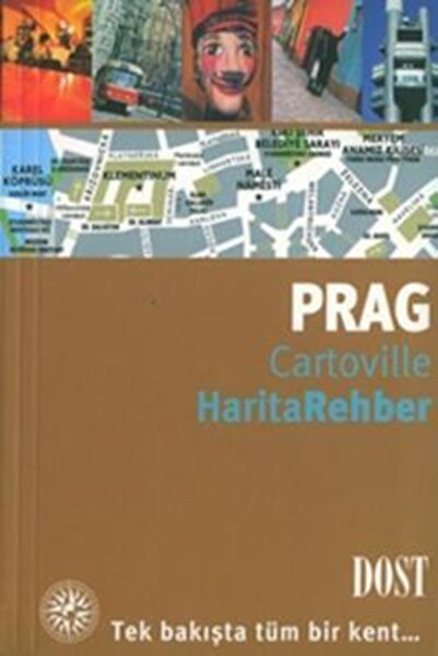 Dost Kitabevi Yayınları Harita Rehber - Prag