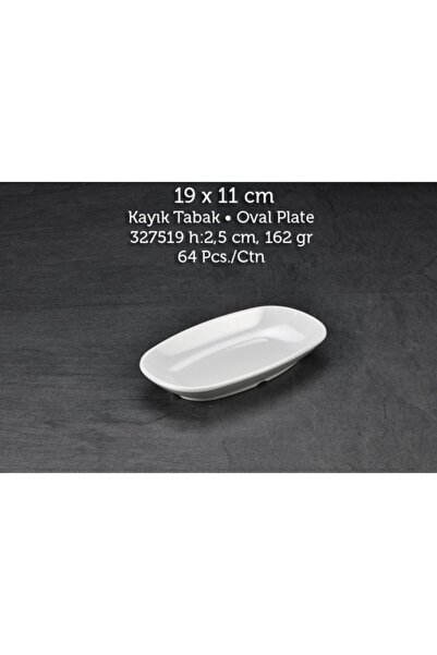 Tuva Therm Melamin Int Kırılmaz Kayık Tabak 19 Cm 6 Adet