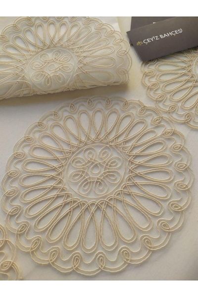 Çeyiz Bahçesi Σετ Παπλωματοθήκης Çeyizlik Hayal Cream Διπλό Παπλωματοθήκη