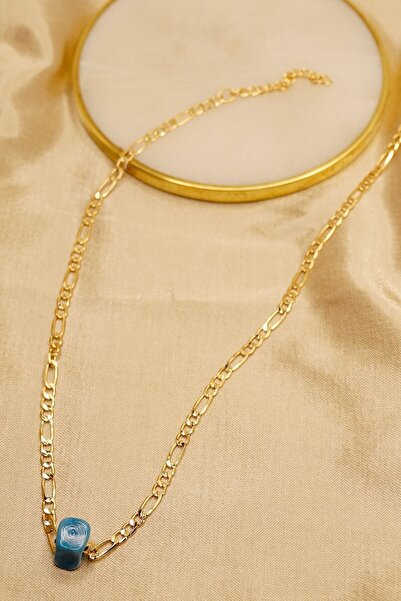 MaidCo Accessories Women's Gold Nostalgic Beaded Necklace Kl1004