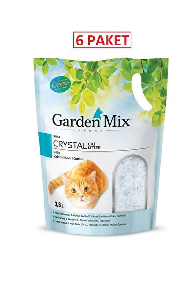 Gardenmix Slıca Kedi Kumu 3,8 Lt - 6 Paket