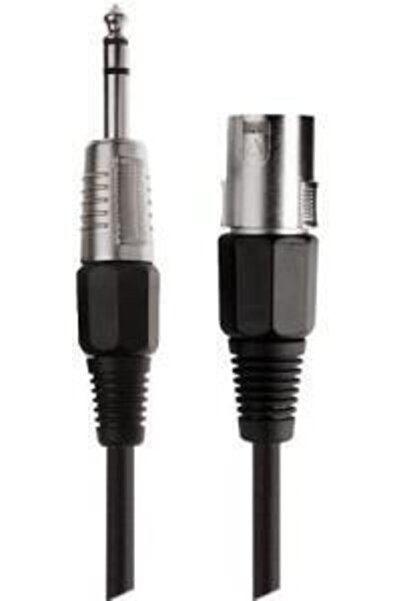 Yeka 6.3 Mm Trs Stereo-xlr Erkek Kablo 5 Metre