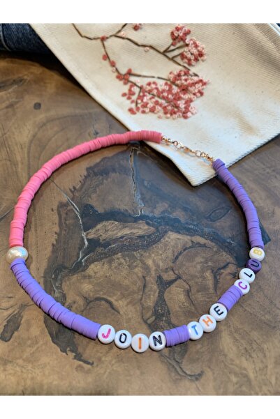 dilarita Join The Club Written Necklace