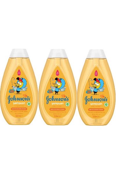 Johnson's Kral Şakir Shampoo - 500 Ml, 3 Pieces