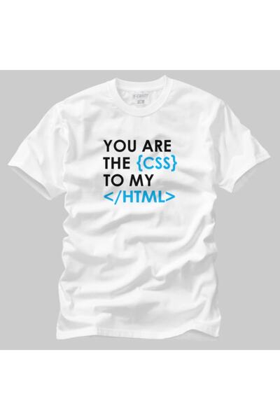 Crazy Vi ste CSS muška majica