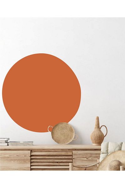 Piksel Grafik Full Circle Bohemian Sticker