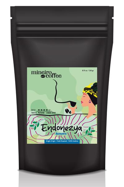 Mineiro Coffee Endonezya Sumatra 250gr. Kahve