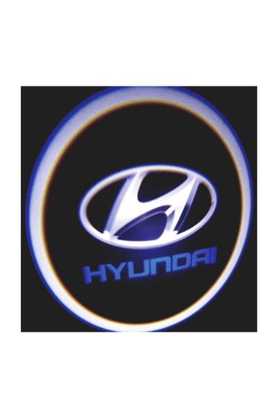 FEMEX Hyundai Araçlar Için Pilli Yapıştırmalı Kapı Altı Led Logo