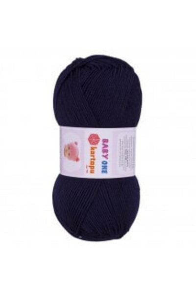 Kartopu Baby One Navy Blue Knitting Yarn K633 - Αντιπιλίσματος