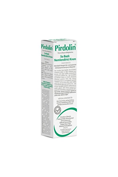 Pirdolin Su Bazlı Nemlendirici Krem Sivilce Ve Kızarıklık Karşıtı Kaşıntı Önleyici Krem