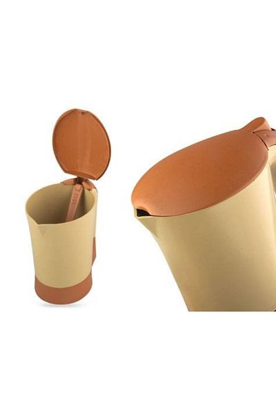 İndiriminVar 2 Pieces Mini Tea Coffee Machine - Hidden Residence, Electric Water Heater
