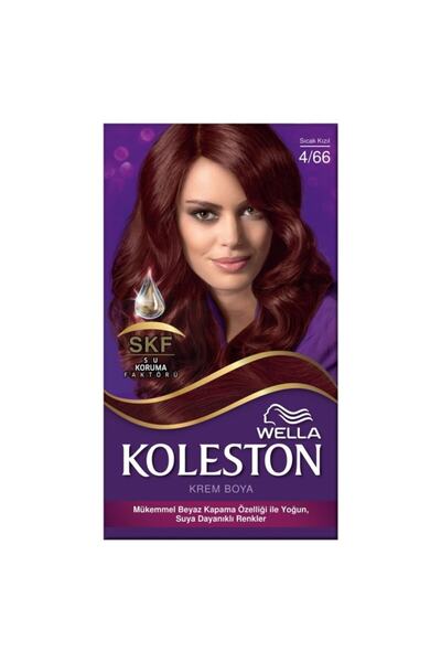 Wella Saç Boya Set Sıcak Kızıl 4/66