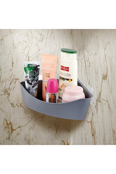 SOFTHOM YAPIŞKANLI ÜÇGEN BANYO RAFI