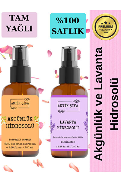 Antik Şifa Akgünlük Suyu ve Lavanta Suyu (100ml+100ml) - Doğal Ak günlük, Sığ...