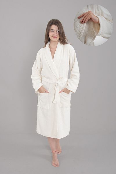 Lorateks Μπουρνούζι Lidya Soft Unisex - Ανδρικό και γυναικείο δώρο Peignoir Dowry