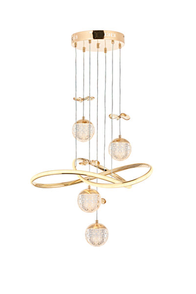 MegaLuce 621-4-S Modern Led Avize