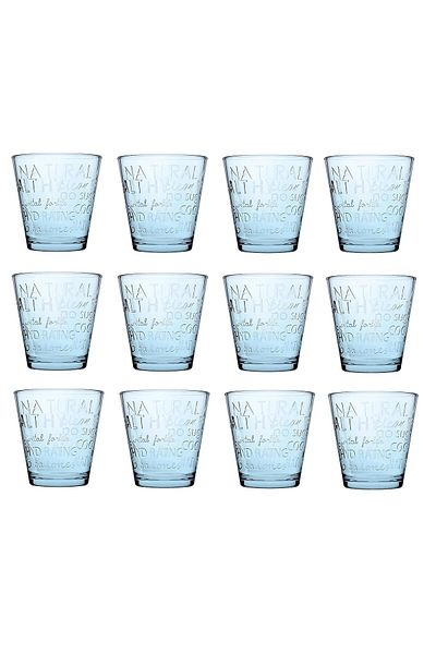 Paşabahçe City Pop 250 ML Turquoise Water Glass - Pack of 12