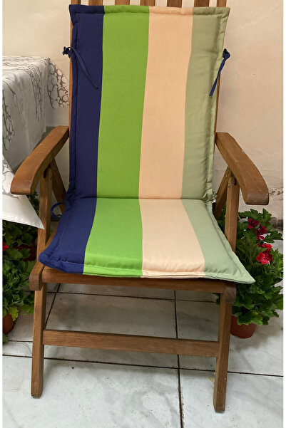 YASTIKMİNDER Koton Kumaş Parça Dikişli Sırt 55x42-Oturma 40x42 cm 2 Kademeli ...