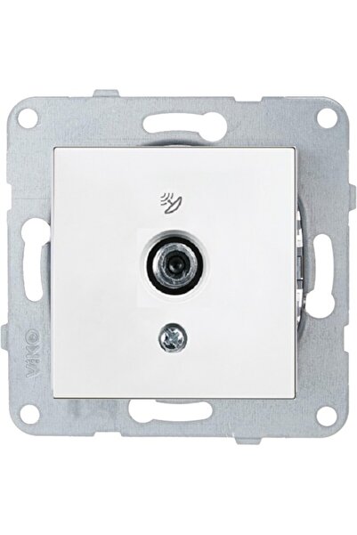 Tamer Elektrik Meridian 120 Pieces 1 Box Satellite Socket with F Connector