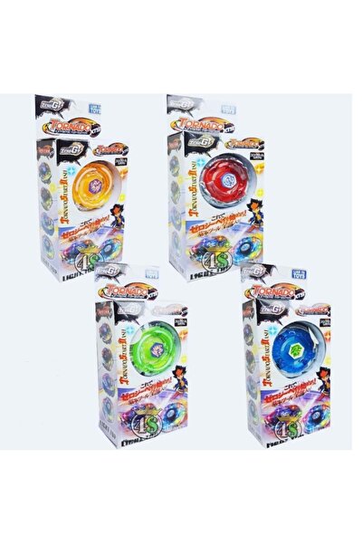 Shem Tornado Tekli Beyblade Işıksız Oyun Seti Metal Topaç