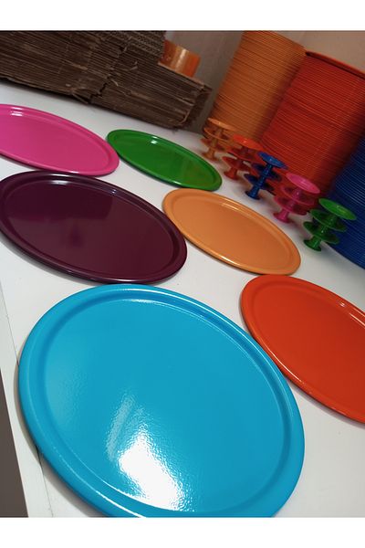 AZRAM HOUSE 6 Colorful Presentation Trays