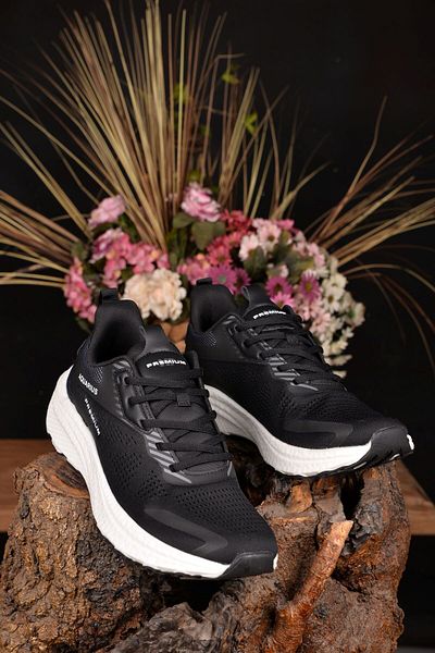 M.P. Black Men's Sports Shoes - Summer, Anti-Sweat, Orthopedic, Light and Comfortable