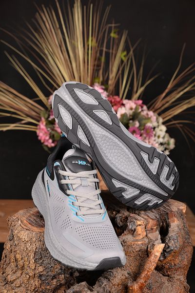 M.P. Men's Gray Orthopedic Sports Shoes - Summer, Anti-Sweat, Breathable, Non-Slip Sole, Light Comfortable Style