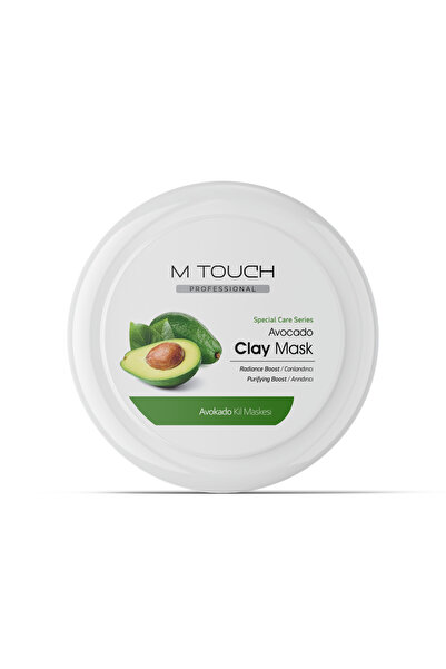 mtouch M TOUCH AVOKADO KİL MASKESİ 175 GR (AVOCADO CLAY MASK ) CANLANDIRICI&A...
