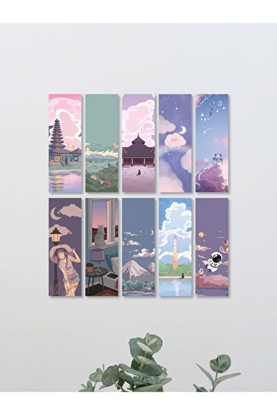 Paytak Moda Kwaii 10 Adet Kitap Ayraç Seti PYTKAYRAC158