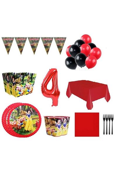 DÜVENCİ TİCARET Birthday Concept - Snow White Themed