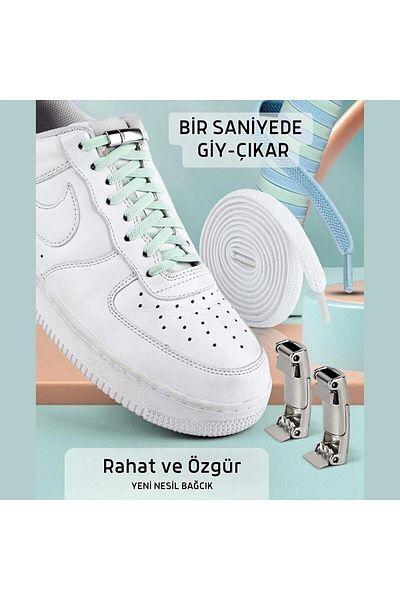 Mater Ayakkabı Magnetic Elastic Shoelaces New Model