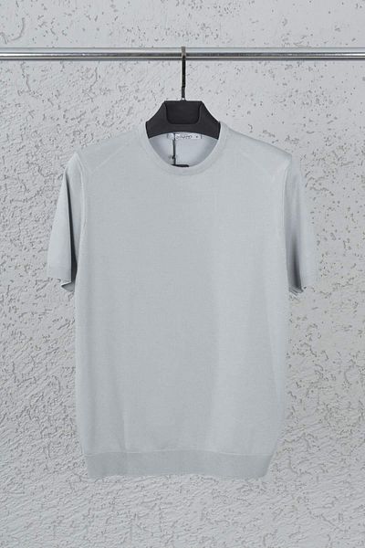 DYNAMO Tricou gri cu gât O pentru bărbați077810