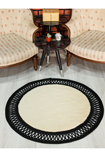 SOFT HOME JÜT KİLİM - POST HALI - EL YAPIMI KİLİM -DEKORATİF HALI - YUVARLAK KİLİM -YUVARLAK HALI