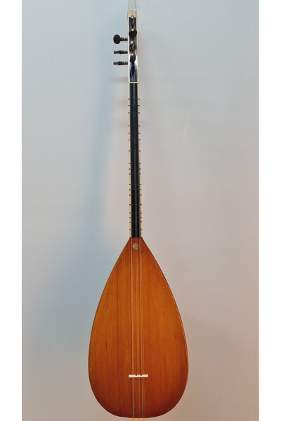 Güneş müzik El yapımı kısa sap bağlama yaprak ardıç tekne 41
