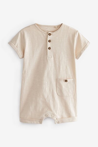 Next Baby Pastel Colored 4-Piece Romper Set - 100% Cotton