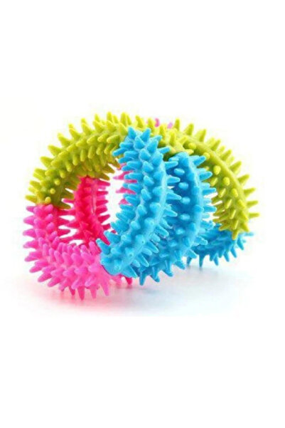 CNGZSHOP Kedi Köpek Diş Kaşıma Çemberi Isırma Kaşıma Oyuncağı