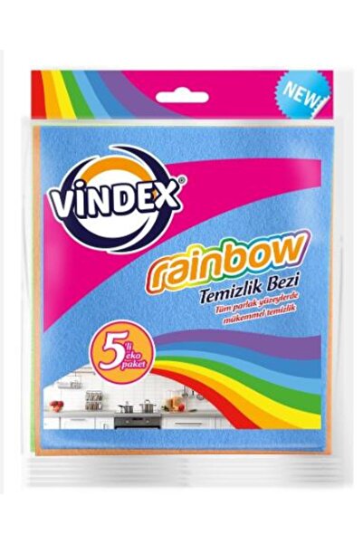 Generic Brand Vindex Rainbow set od 5 krpa za čišćenje