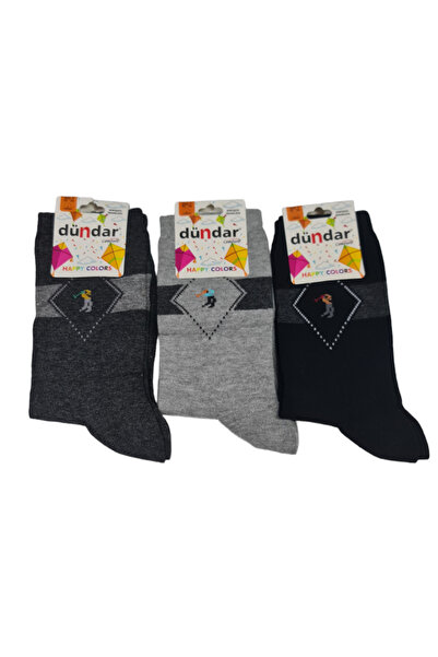 Tutku Erkek Çocuk Desenli 3 Adet Çorap