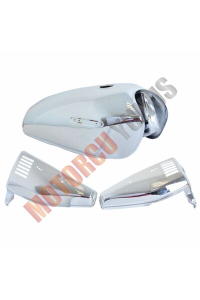 monero BENZİN DEPOSU VE YAN KAPAKLAR [NİKEL] [TAKIM] CG