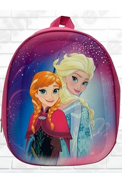 Tezzgelsin Grădiniță Fetă Copil Elsa și Anna Surorile ghiozdan imprimat 5d Material Eva în relief Geantă școlară