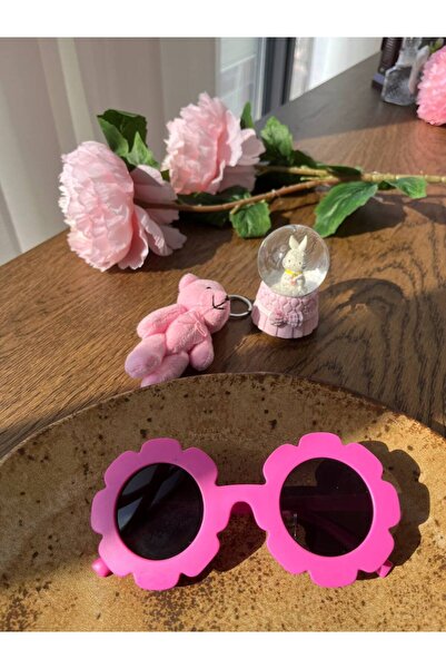 Jolly Kids Uv 400 Korumalı Kız Bebek-çocuk Güneş Gözlüğü Papatya Model