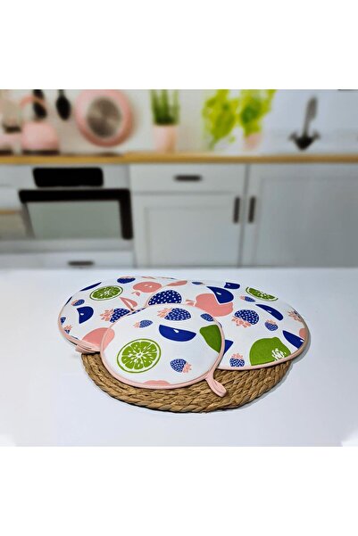 HomeTarz 3-Piece Stove Countertop Trivet Pot Set - Teapot Base