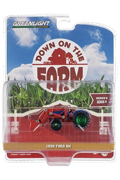 Greenlight 1950 Ford 8N (Yeşil Teker) 1/64 Model Araba