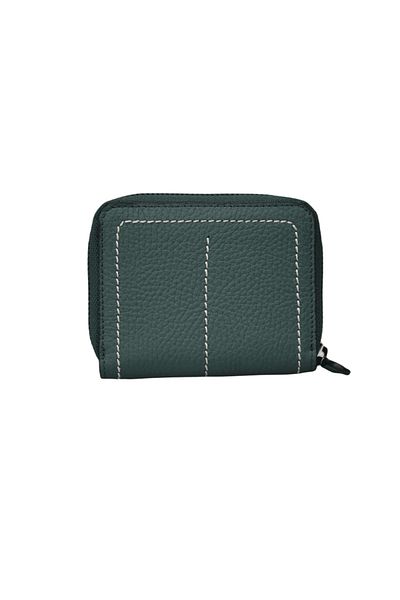GUARD Green Guti Mat - Zippered Wallet/Hand Portfolio with Stitching Detail