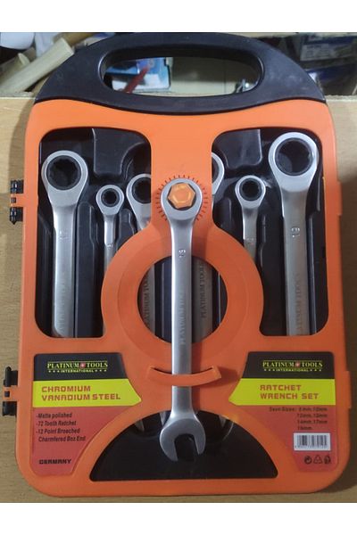 PLATINIUM PLATINUM TOOLS 7 Pieces - Circirli Key Set Germany 8,10,12,13,14,17,19 German Financial