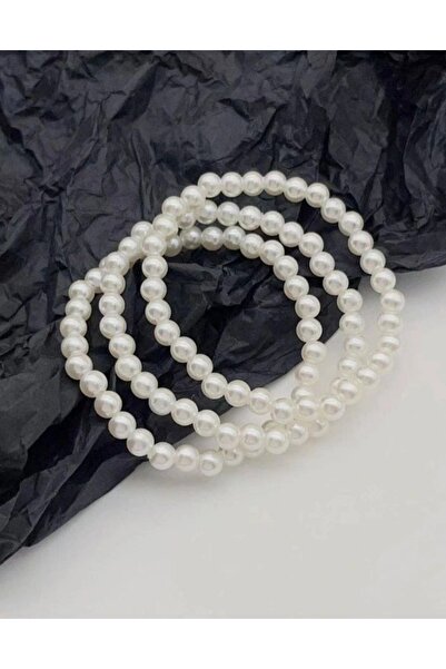 MAKSESUAR طقم سوار لؤلؤي نسائي مكون من 3 قطع