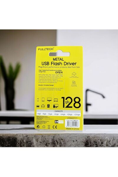 Protonust 128 Gb Metal Flash Memory Metal Design High Speed ​​Usb Memory