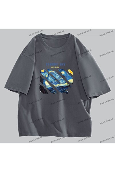 Adrift Tricou Y2K Unisex Harajuka Anime Retro Kawai Kuromi Cod-Albastru-Autoc...